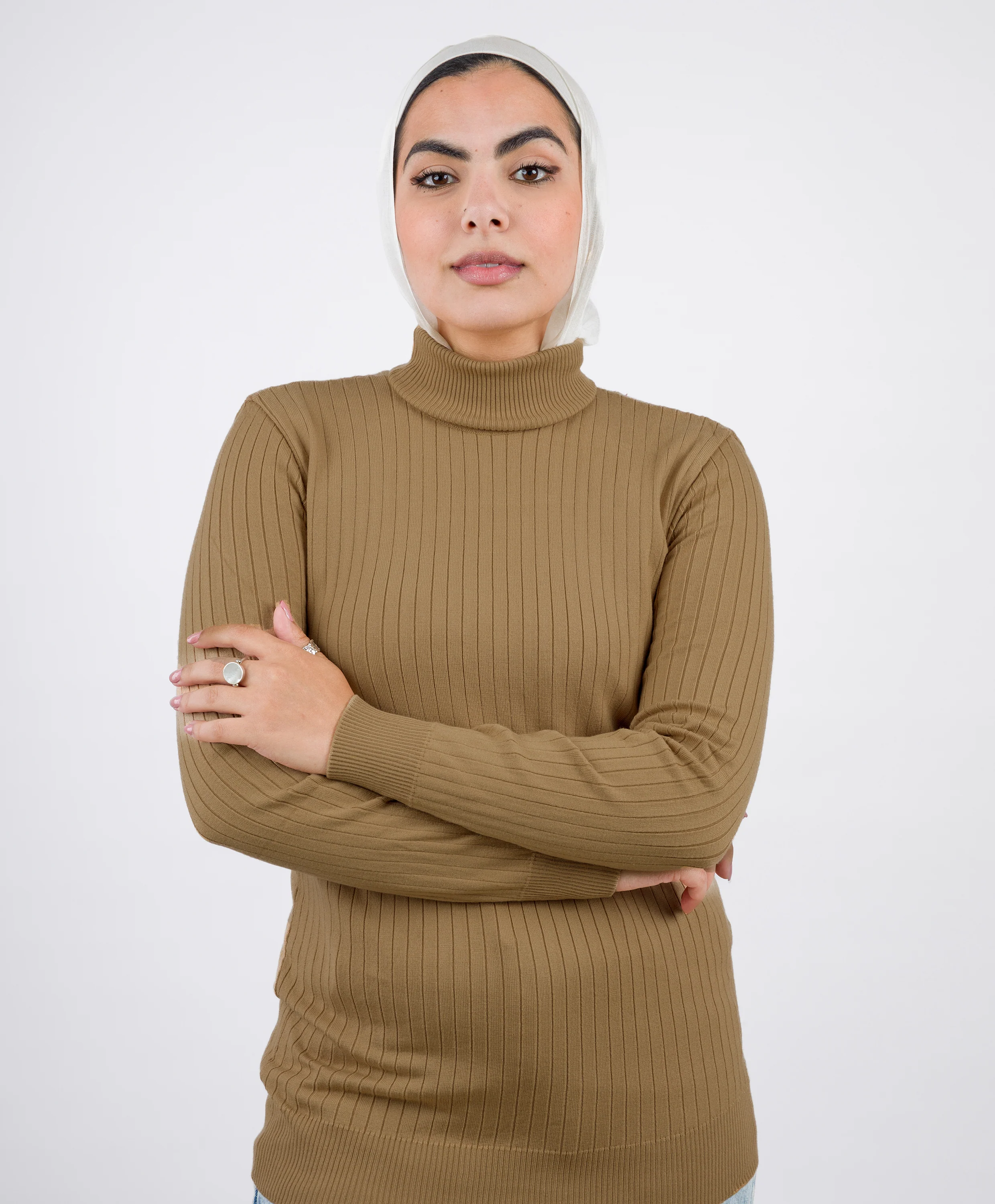 Wide Ribbed Basic Pullover - Image 20