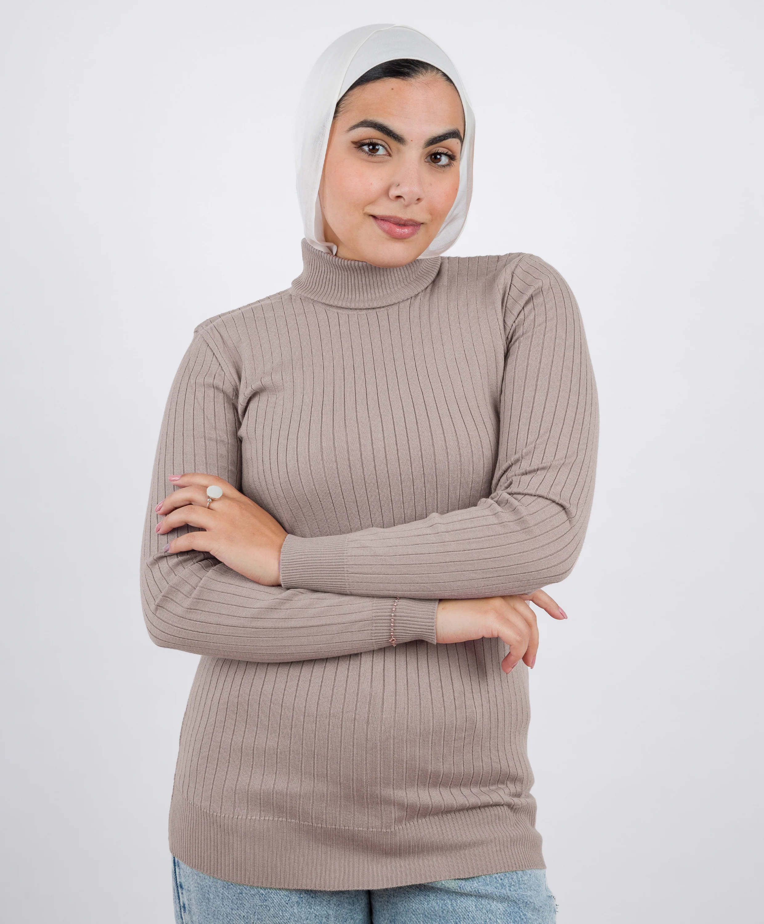 Wide Ribbed Basic Pullover - Image 23