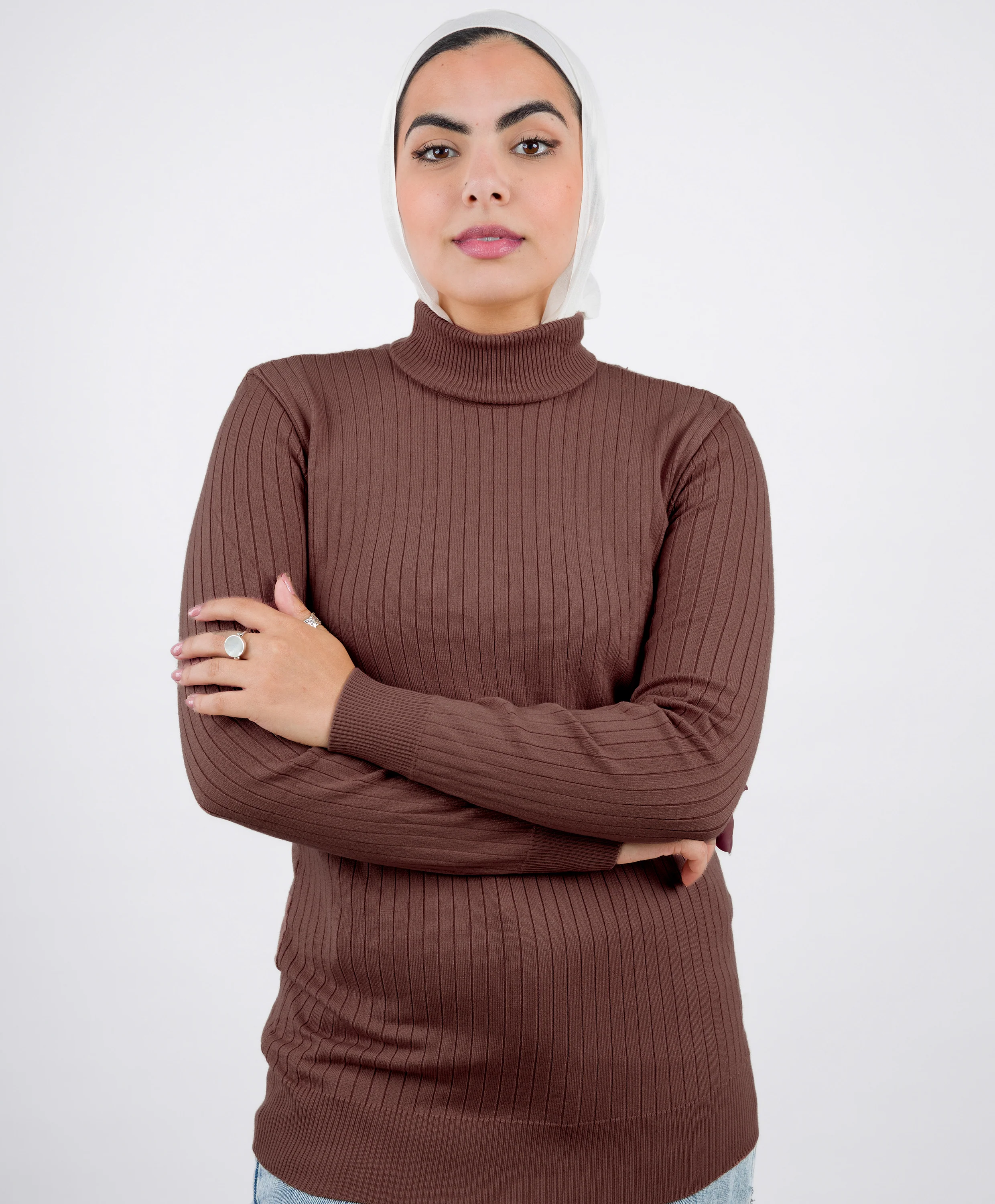 Wide Ribbed Basic Pullover - Image 26